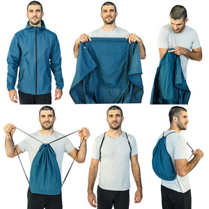 Dryflip Regenjacke 2.0 (atlantic blau)