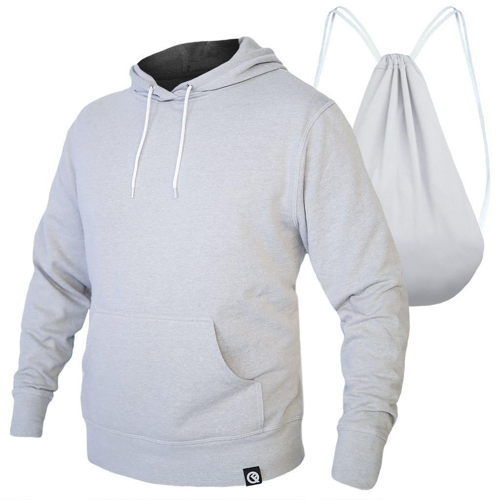 Hero Hoodie Lite Pullover (hellgrau)