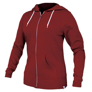 Damen Hero Hoodie Lite (cherry)