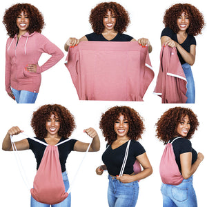 Damen Hero Hoodie Lite (rose)