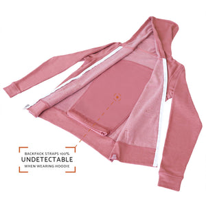 Damen Hero Hoodie Lite (rose)