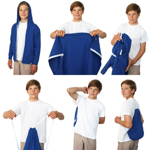 Kinder Hero Hoodie Lite (royalblau)