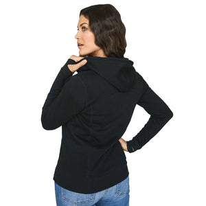 Damen Hero Hoodie Lite (schwarz)