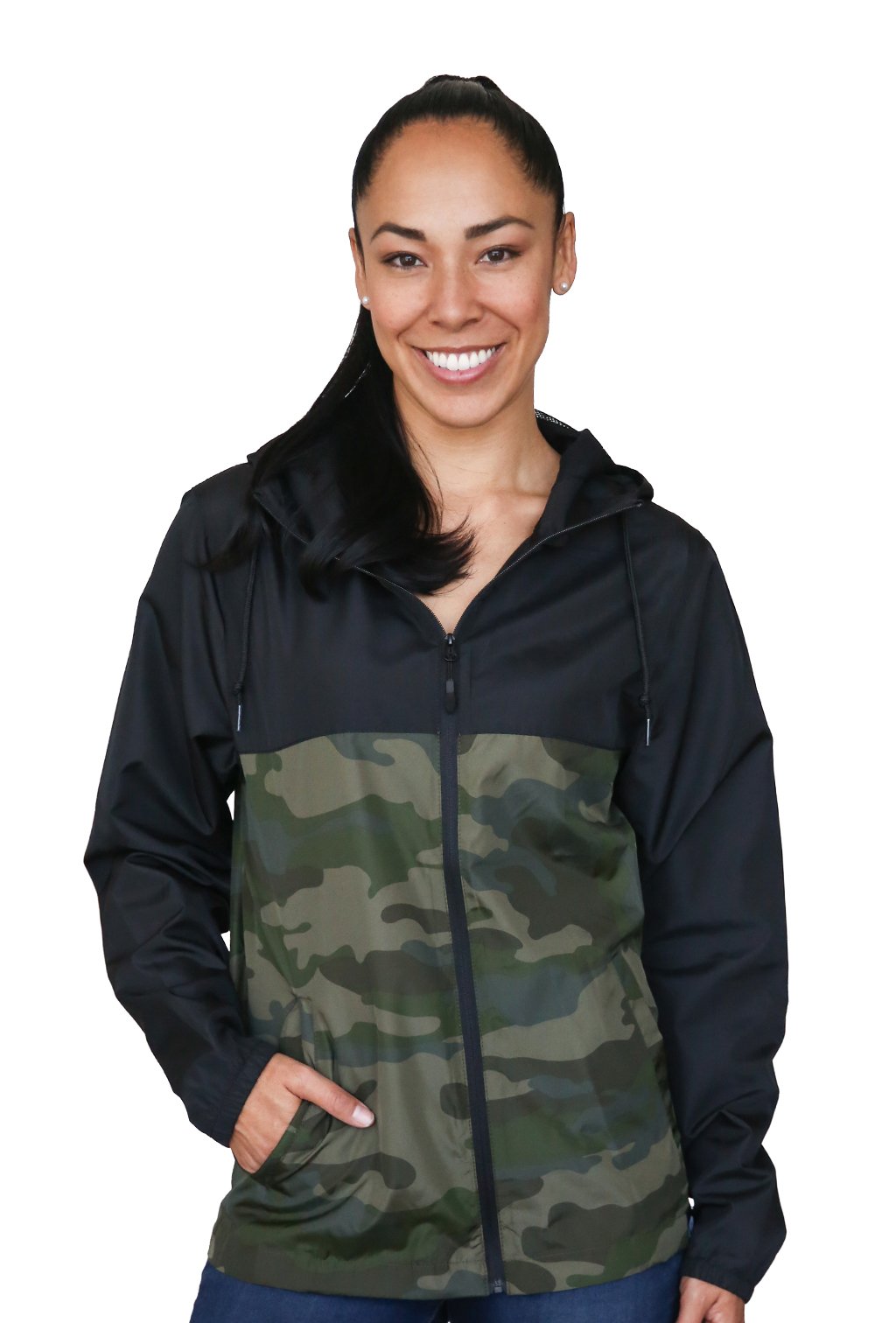 Dryflip Windbreaker (schwarz-camoflage)