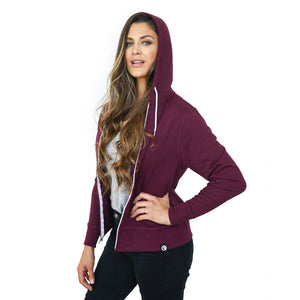 Hero Hoodie Lite (burgund)