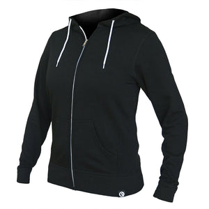 Damen Hero Hoodie Lite (schwarz)