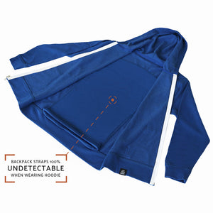 Kinder Hero Hoodie Lite (royalblau)