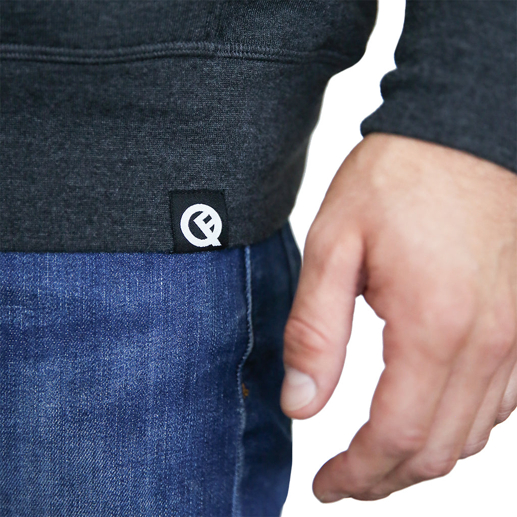 Hero Hoodie Lite Pullover (dunkelgrau)